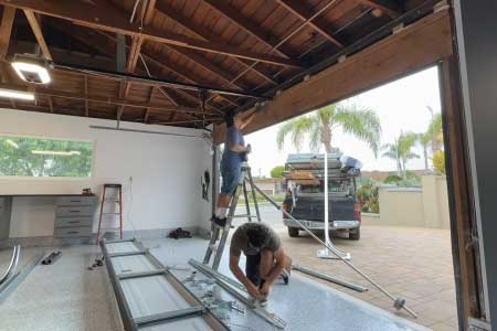 emergency garage door repair in Mission Viejo