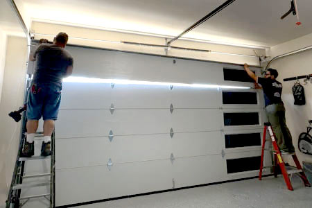 emergency garage door repair in Orange